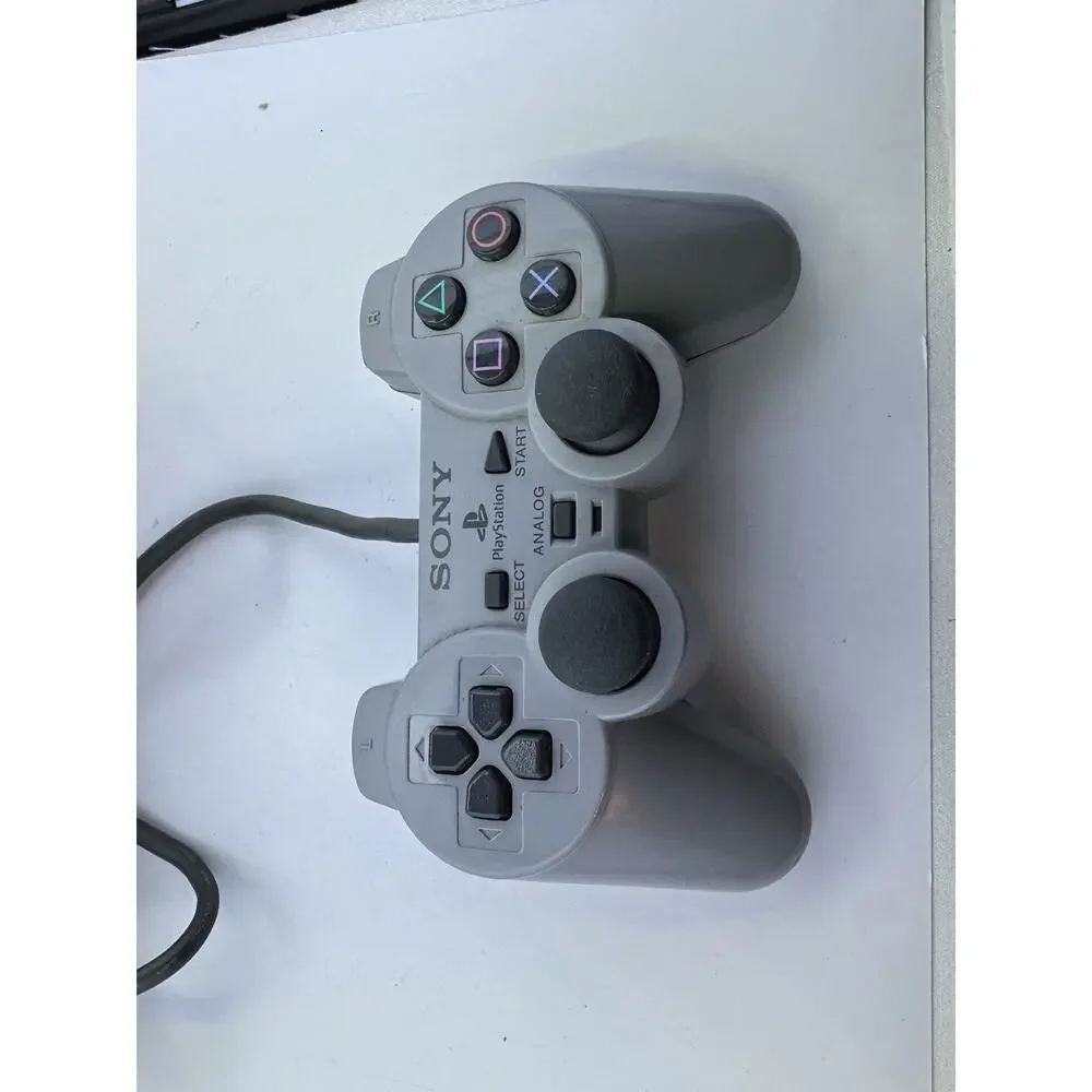 Genuine Oem Sony PS2 Dualshock 2 Controller grey Playstation 2 Tested